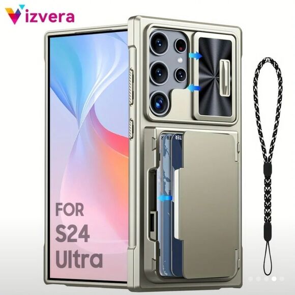 SAMSUNG ANDROID GALAXY S24 Ultra/S25 Ultra Case Wallet - Picture 1 of 12